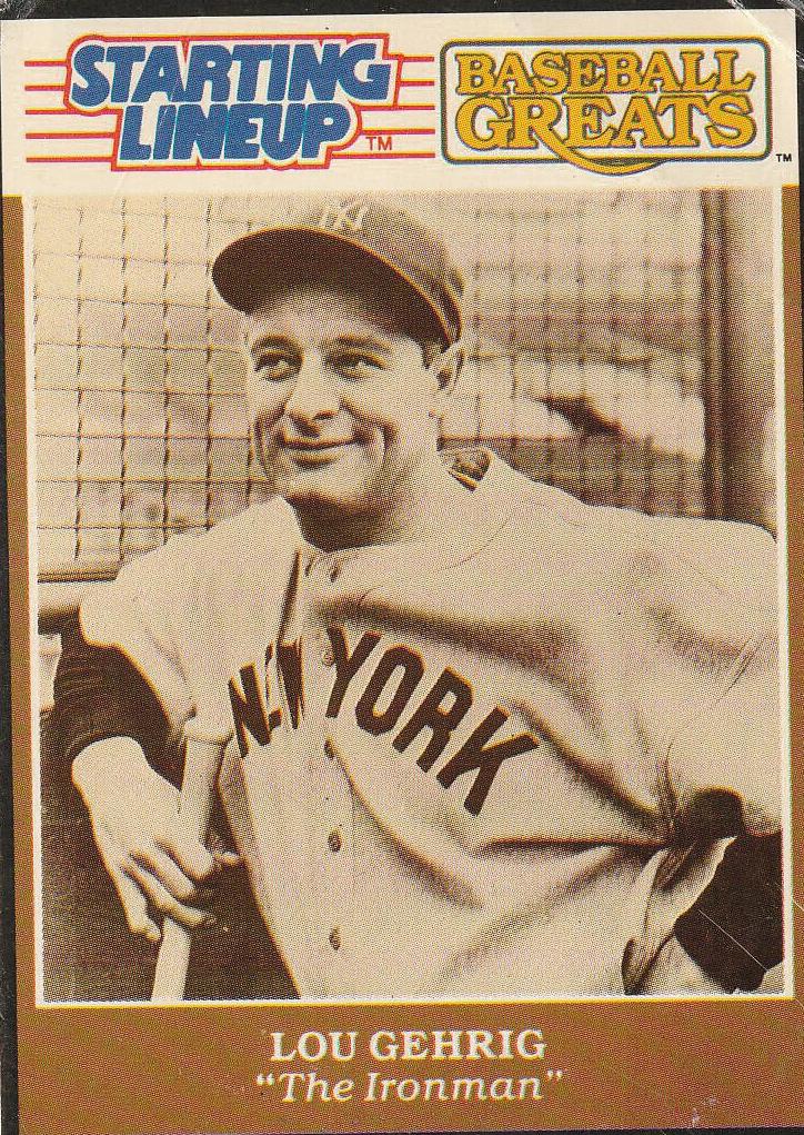 1989 Lou Gehrig #NNO