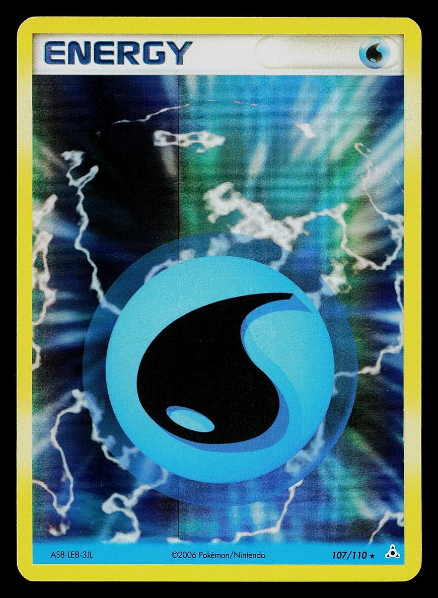 Water Energy Holo 2006 Pokemon EX Holon Phantoms