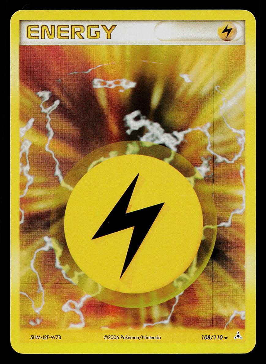 Lightning Energy Holo 2006 Pokemon EX Holon Phantoms