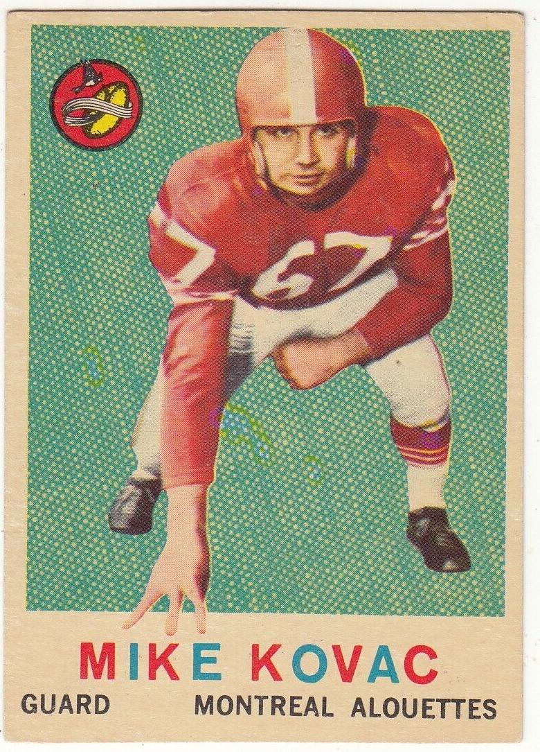 1959 Mike Kovac #35
