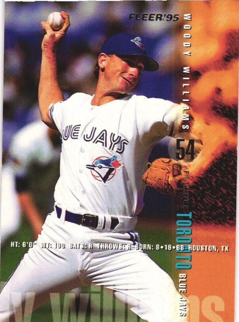 1995 Fleer Woody Williams #108 card