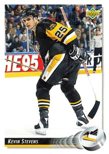 1992 Upper Deck Kevin Stevens #275 card