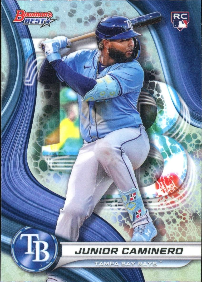 2024 Bowman Bowman's Best Refractor #62 Junior Caminero front