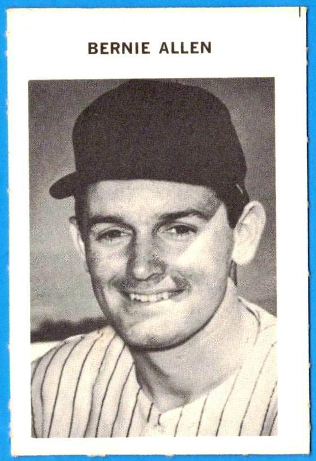 1972 Bernie Allen #NNO