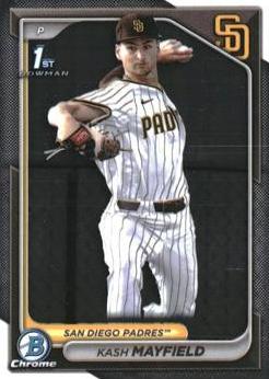 Kash Mayfield 2024 Bowman Draft Chrome card