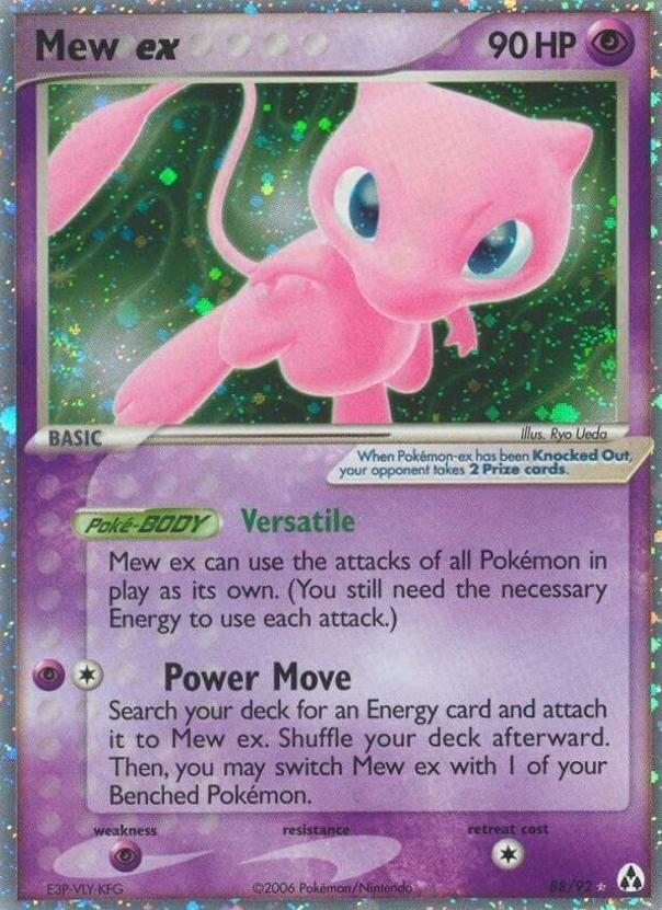 2006 Pokemon Ex Legend Maker holo #88 Mew front