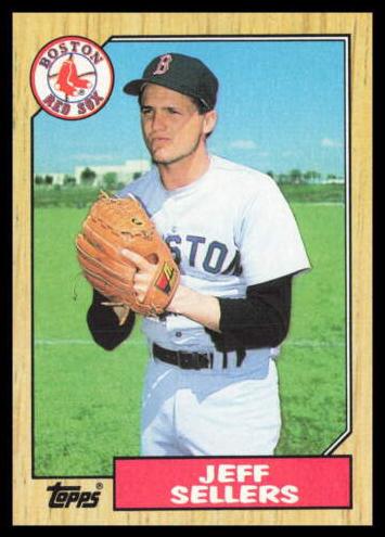 1987 Topps Jeff Sellers #12 card