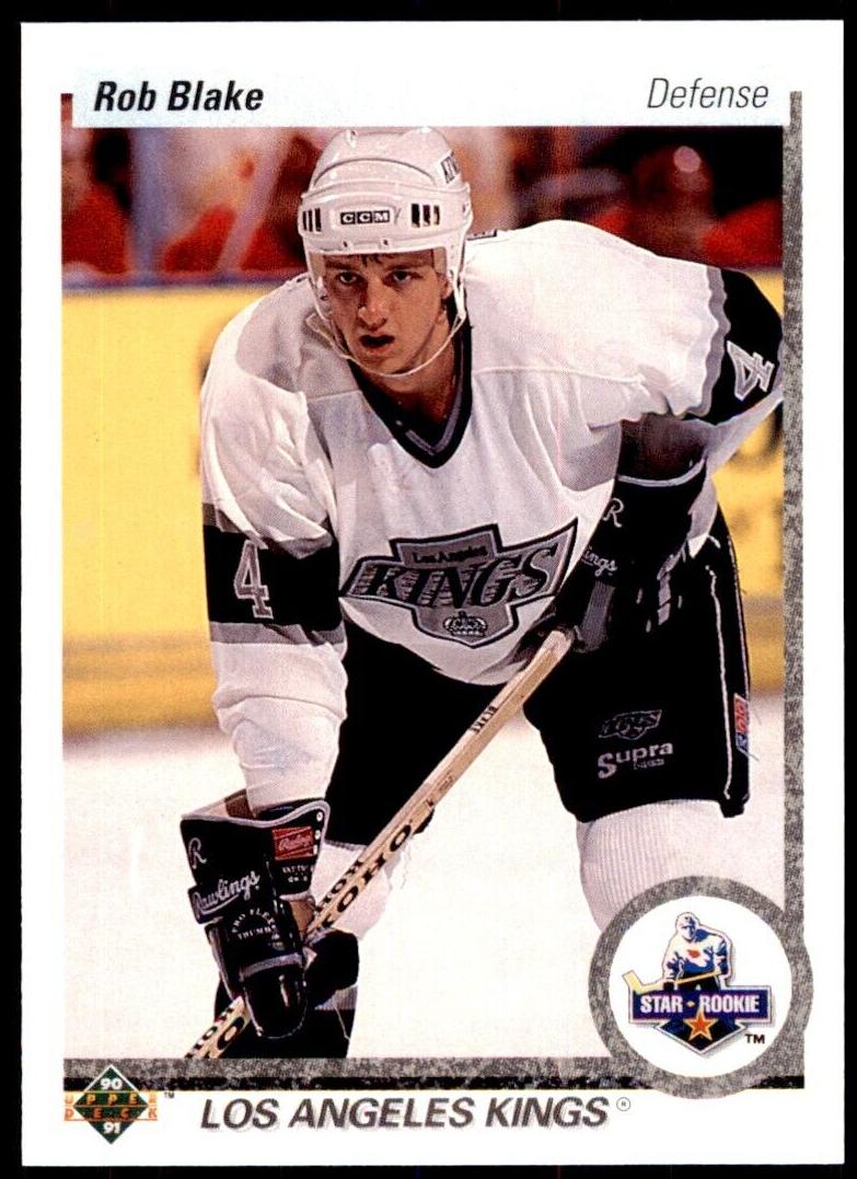 1990 Upper Deck Rob Blake #45 card