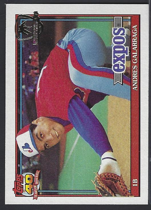 1991 Andres Galarraga #610
