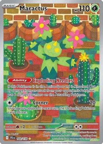 Maractus 2025 Pokemon Scarlet & Violet Journey Together
