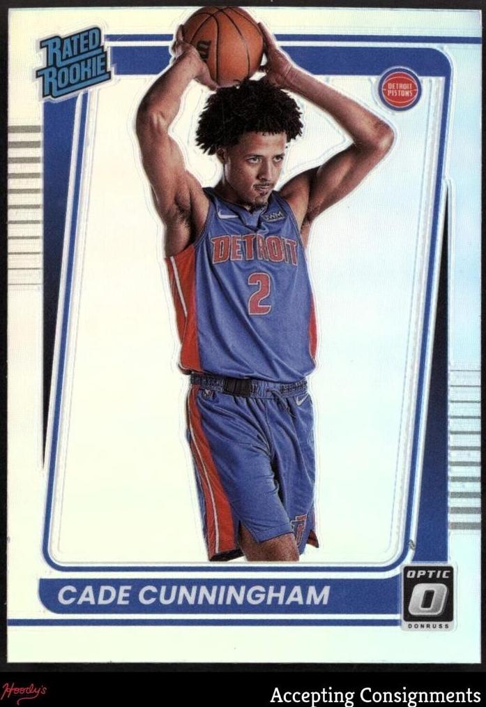 2021 Panini Donruss Optic Holo #161 Cade Cunningham front
