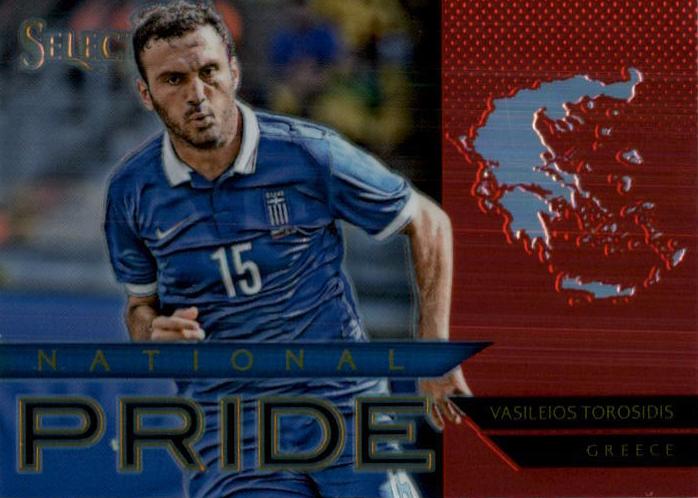 2015 Panini Select Vasileios Torosidis [Red] #22 card