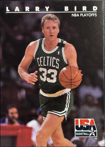 1992 Larry Bird [NBA Playoffs] #15
