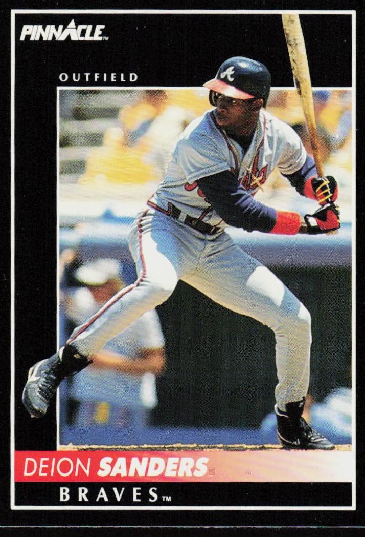 1992 Pinnacle Deion Sanders #170 card