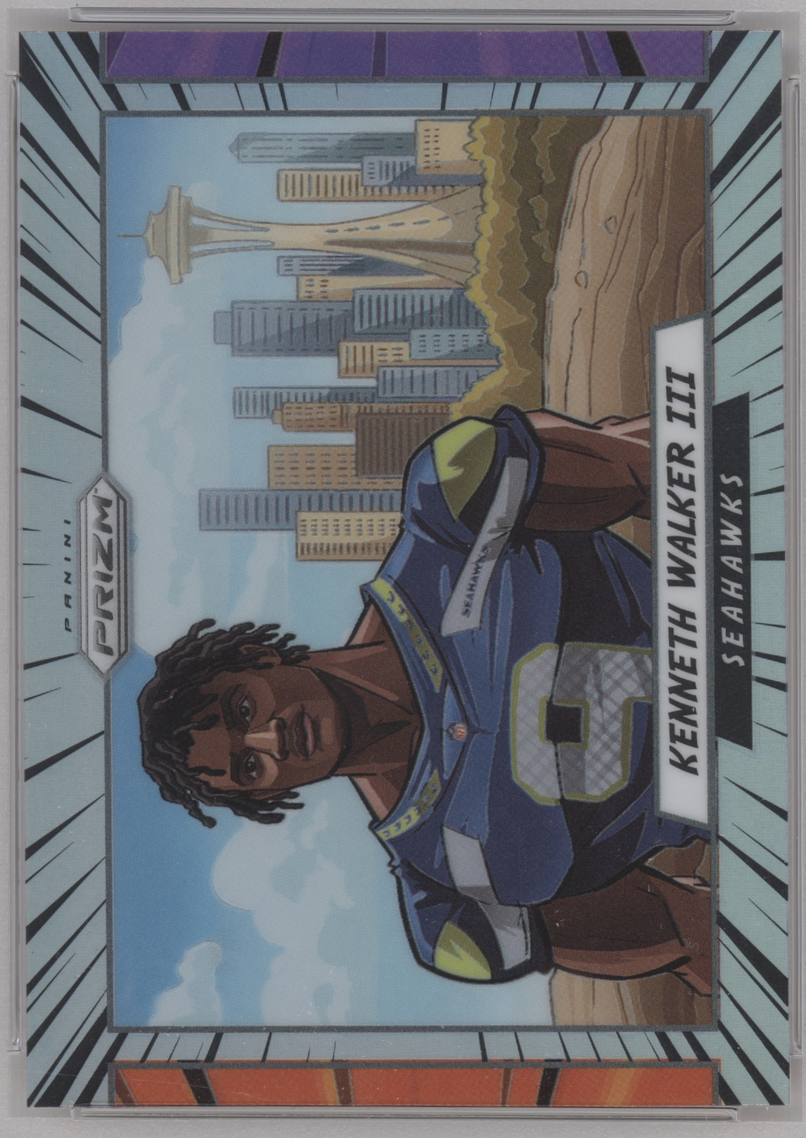 2023 Panini Prizm Manga Kenneth Walker III #M-15 card