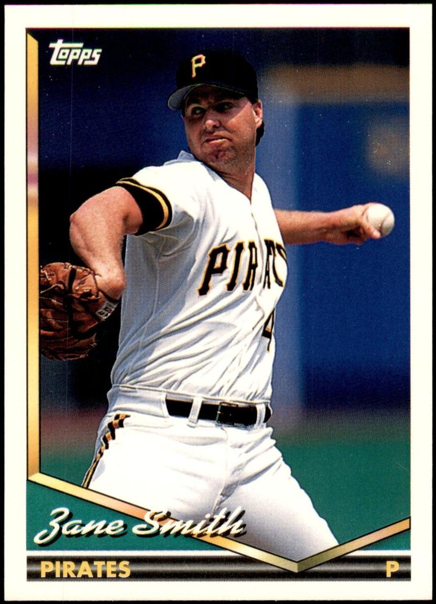 1994 Topps Zane Smith #707 card