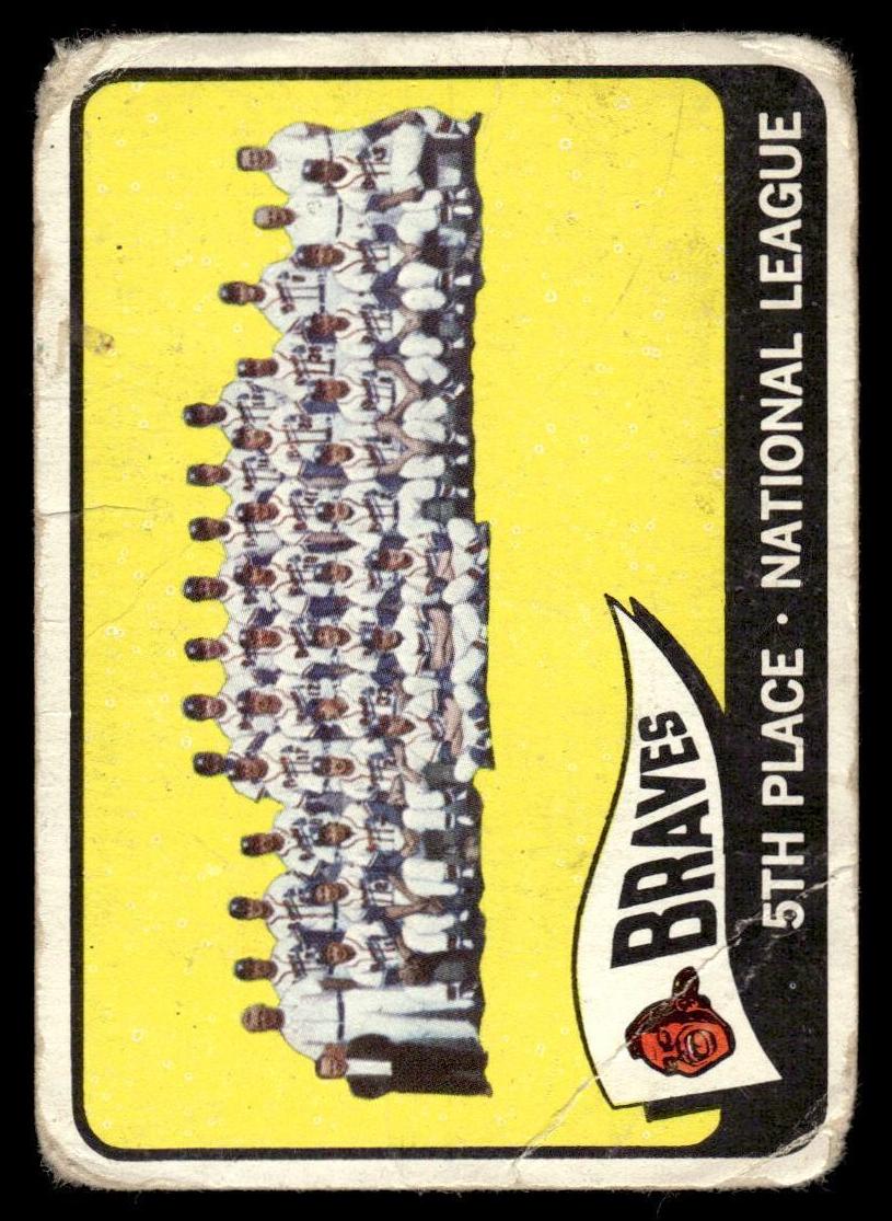 1965 Topps Braves Team #426 card