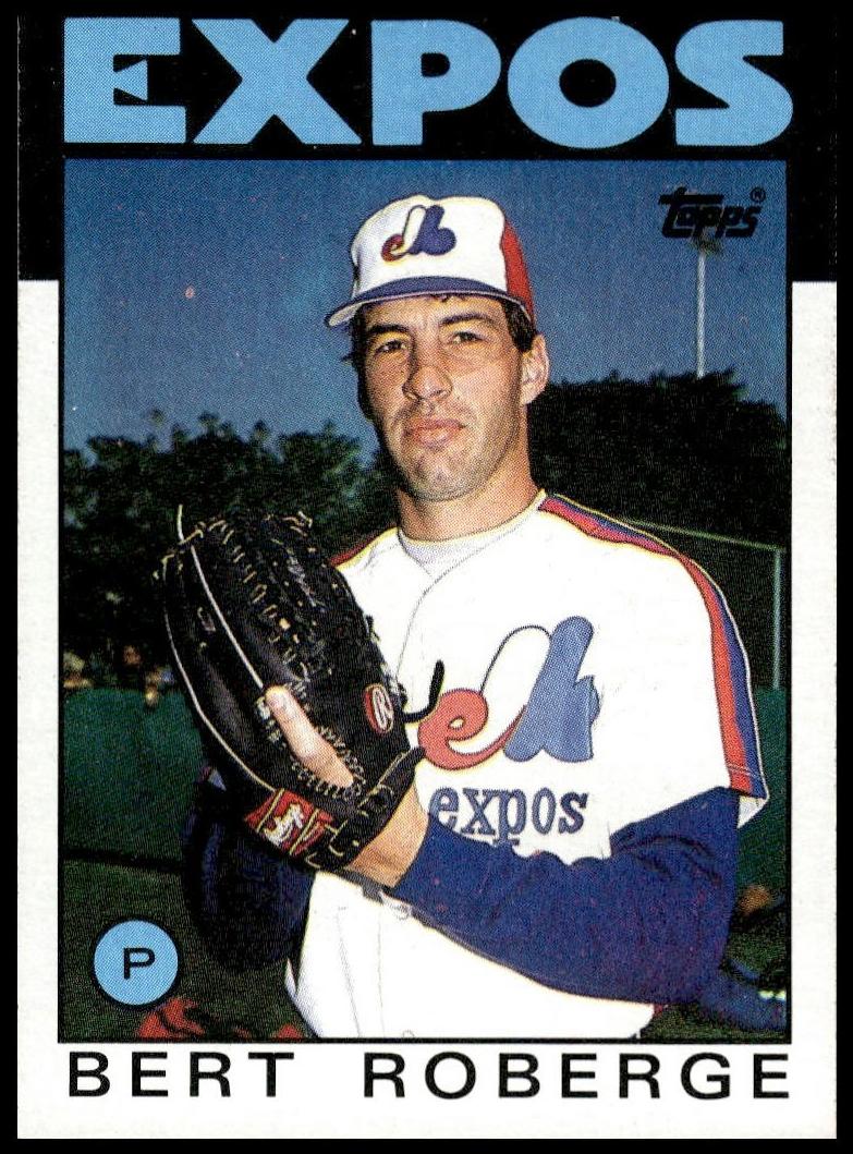 1986 Bert Roberge #154