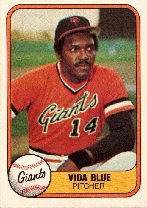 1981 Vida Blue #432