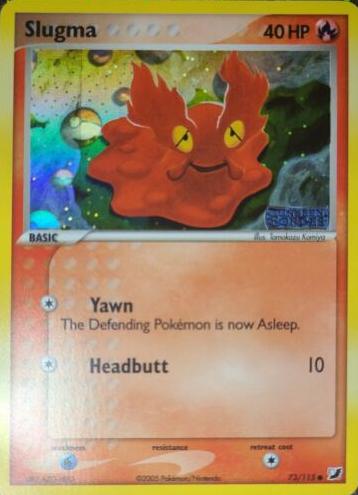 Slugma 2005 Pokemon EX Unseen Forces