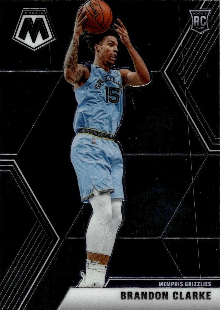 2019 Panini Mosaic Brandon Clarke #207 card