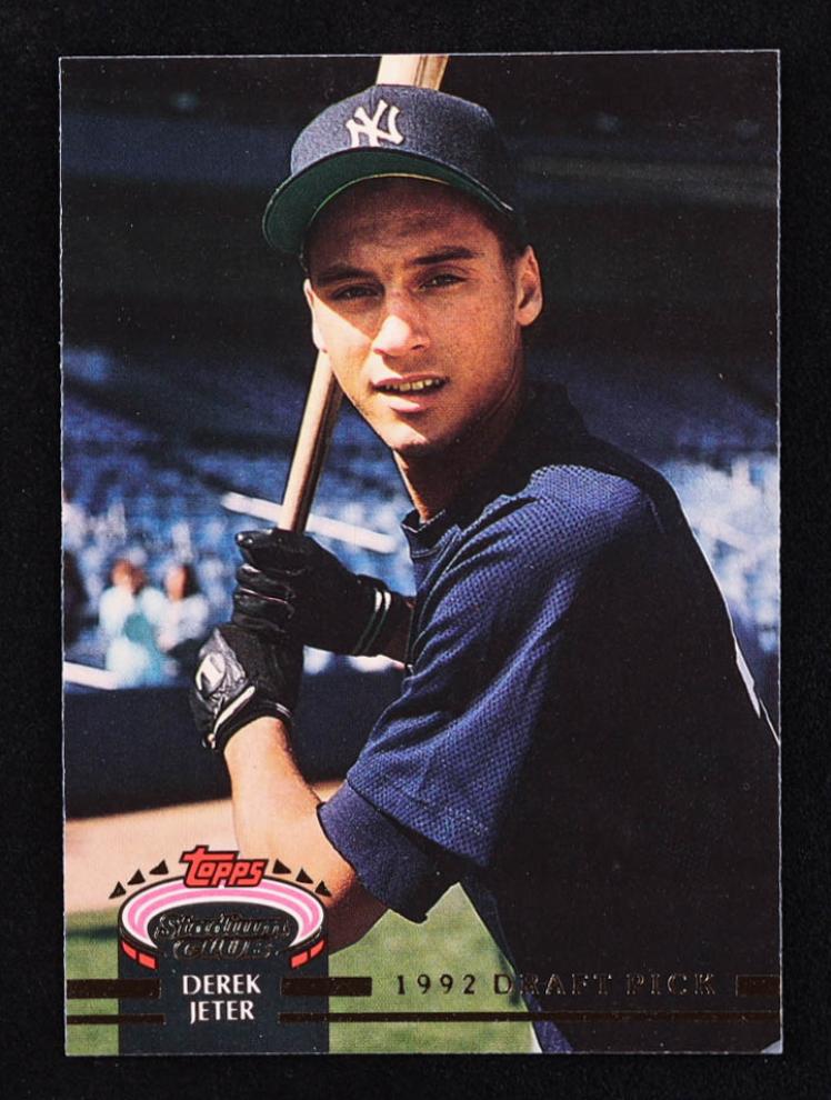 1993 Topps Topps Stadium Club MURPHY #117 Derek Jeter front