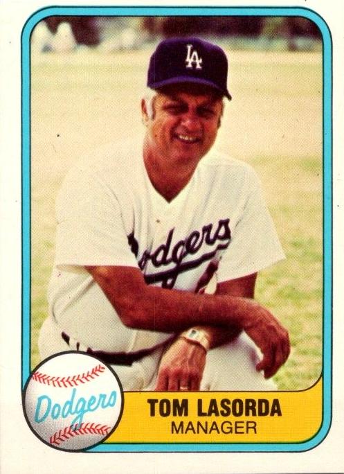 1981 Tom Lasorda #116
