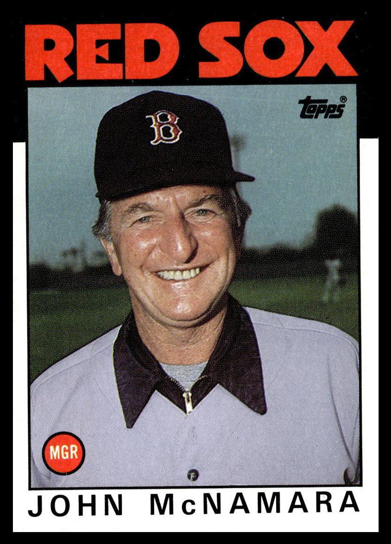 1986 John McNamara #771