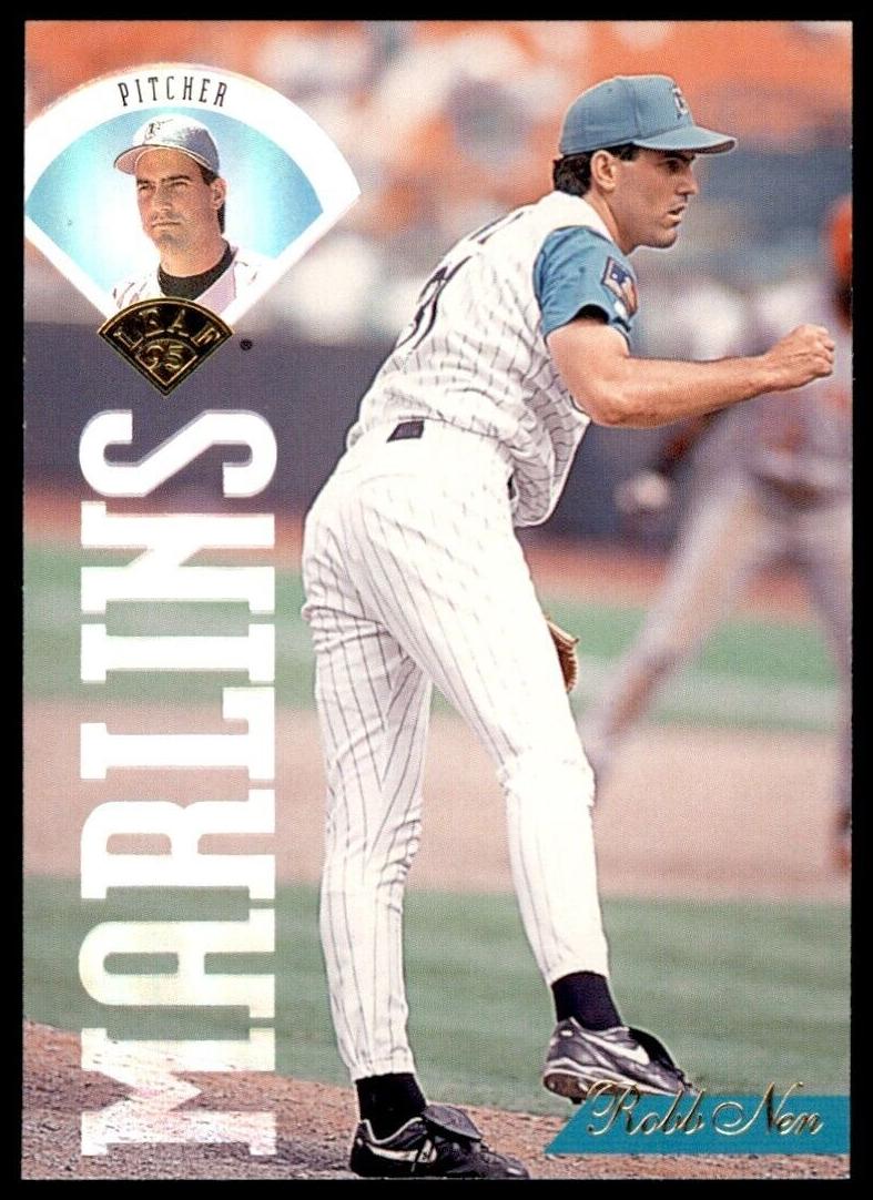 1995 Leaf Robb Nen #170 card