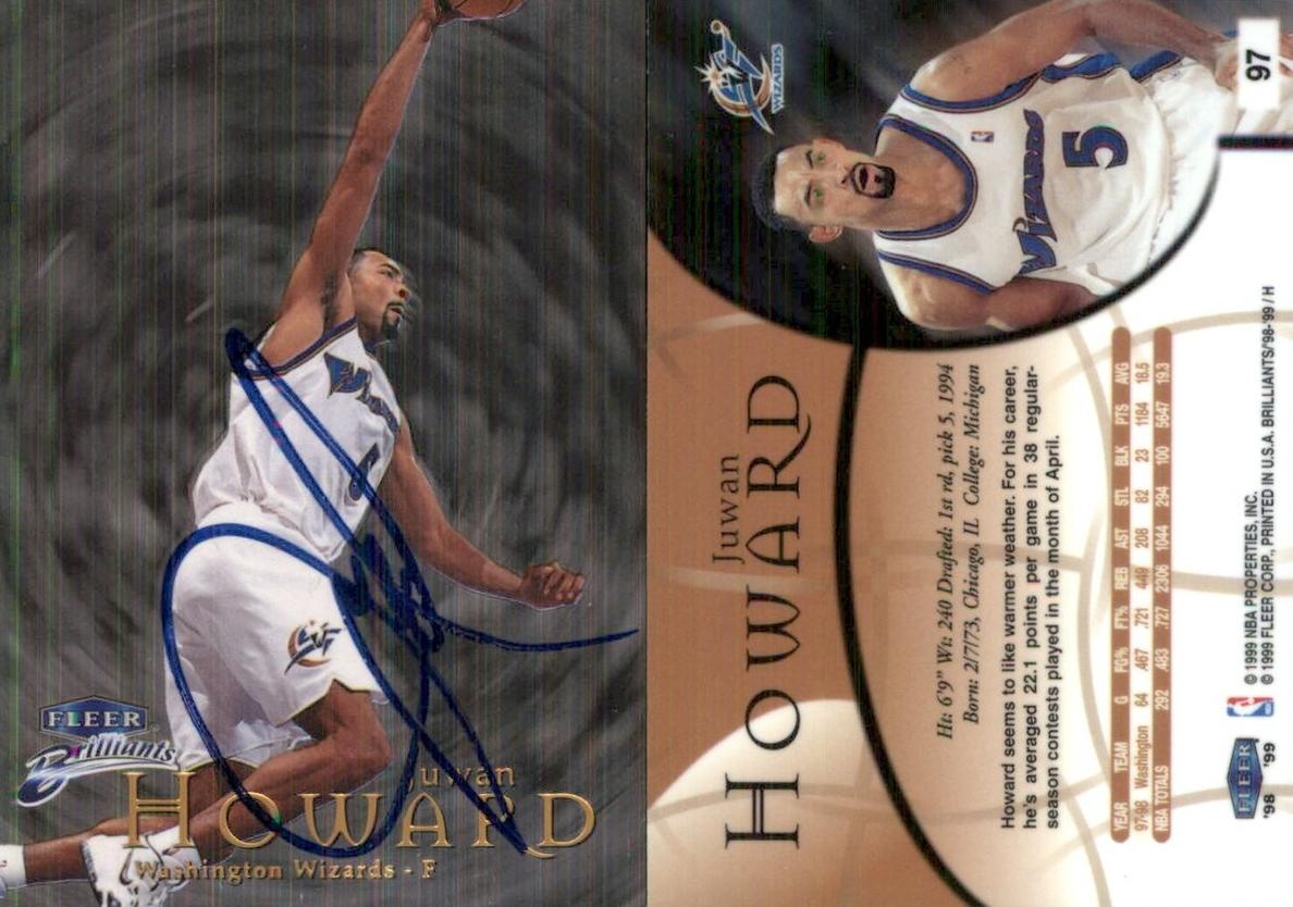 1998 Juwan Howard [Gold] #97