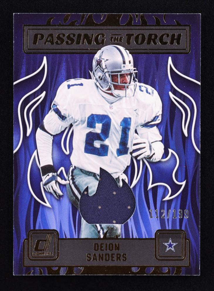 2023 Panini Donruss Deion Sanders #PTT-5 card