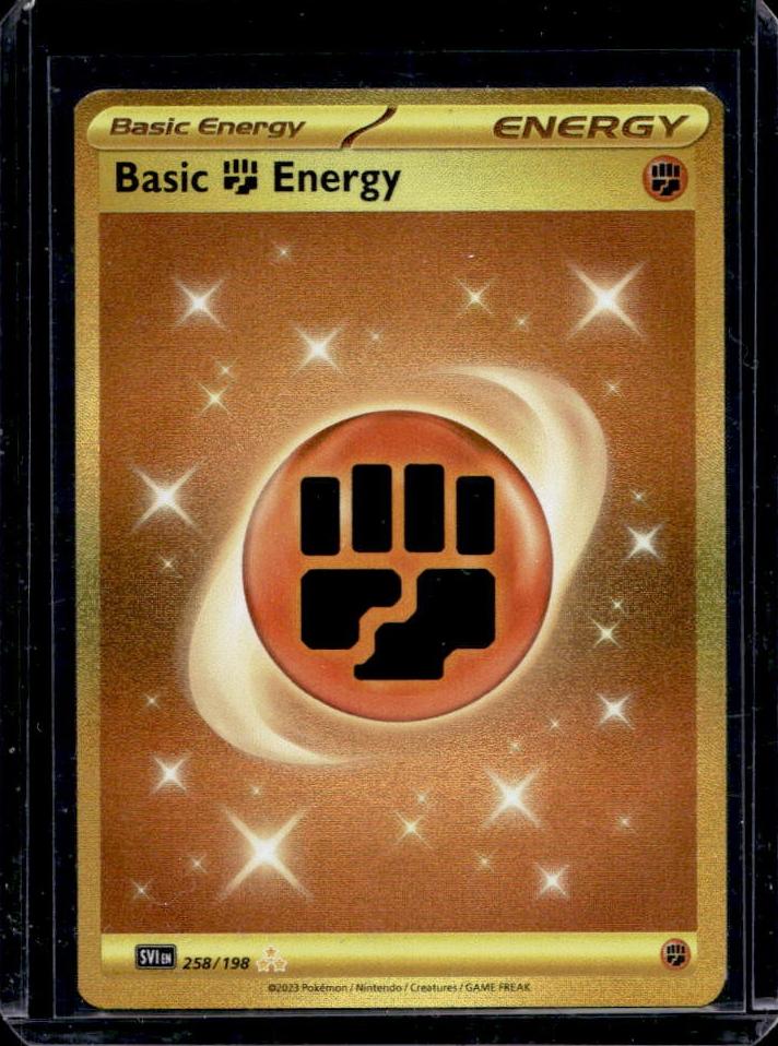 Basic Fighting Energy 2023 Pokemon Scarlet & Violet