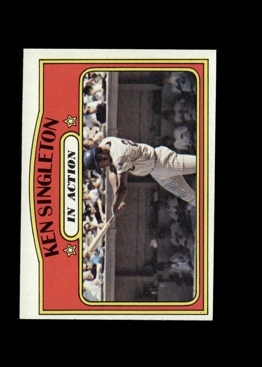 1972 Topps Ken Singleton [In Action] #426 card