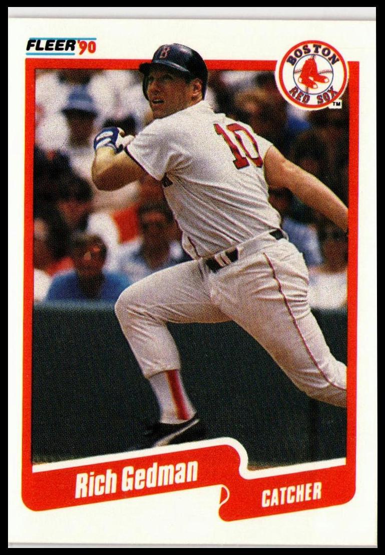 1990 Rich Gedman #276