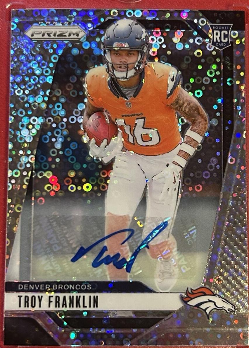 2024 Panini Prizm Troy Franklin #393 card