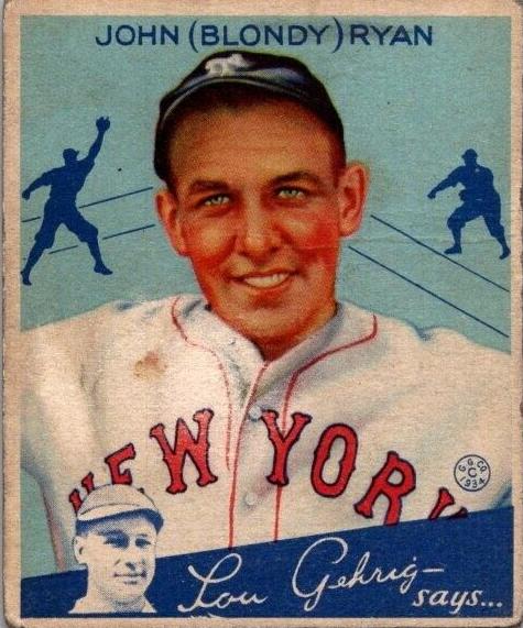 1934 Blondy Ryan #32