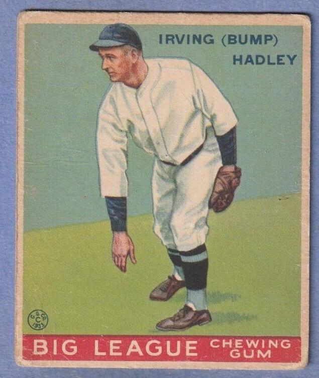 1933 Bump Hadley #140