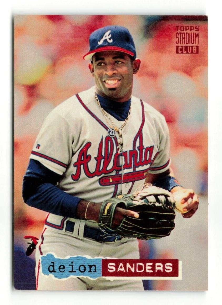 1994 Topps Stadium Club Deion Sanders #472 card