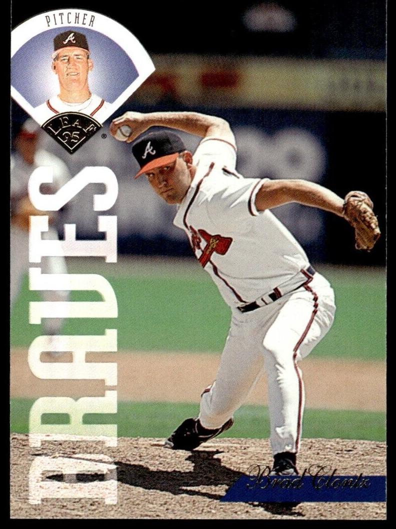 1995 Leaf Brad Clontz #319 card