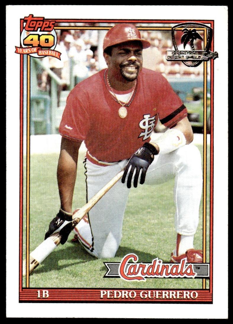 1991 Pedro Guerrero #20