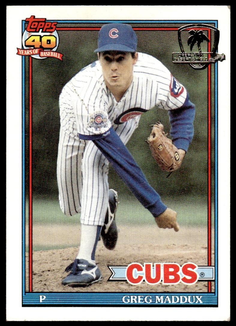 1991 Greg Maddux #35
