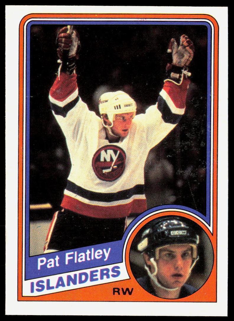 1984 O-Pee-Chee Pat Flatley #124 card