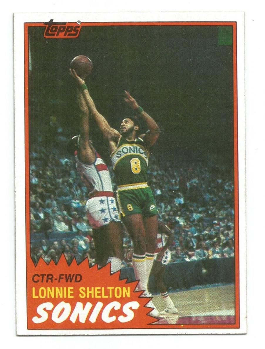 1981 Lonnie Shelton #86