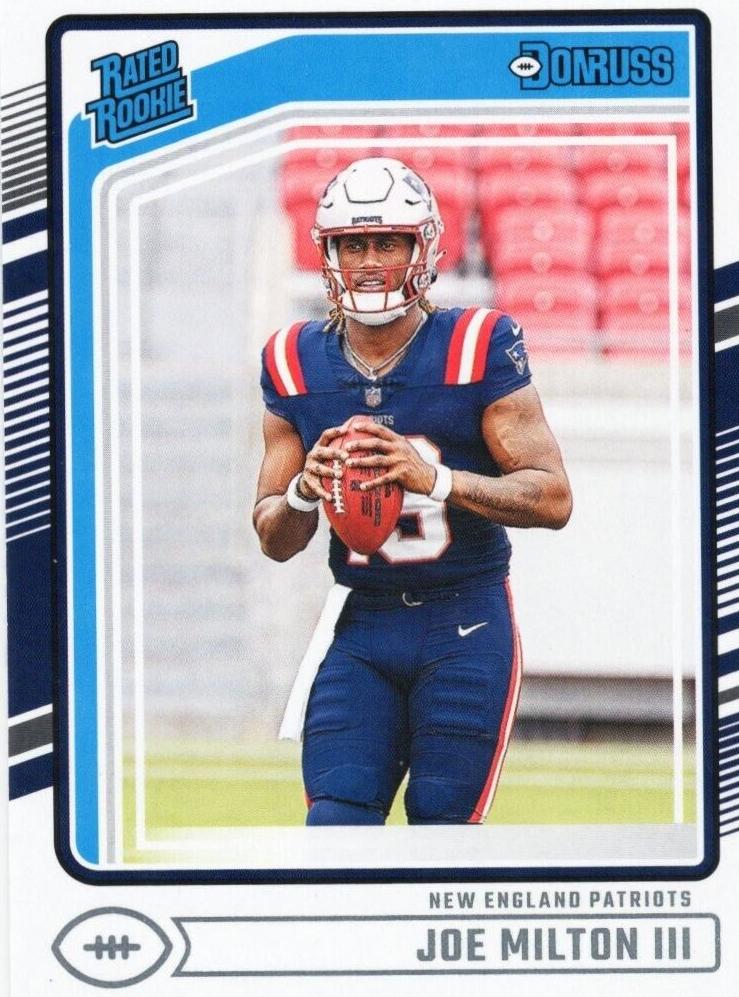 Joe Milton III 2024 Donruss Football card
