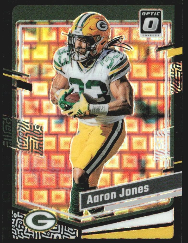 Aaron Jones 2023 Donruss Optic Football card