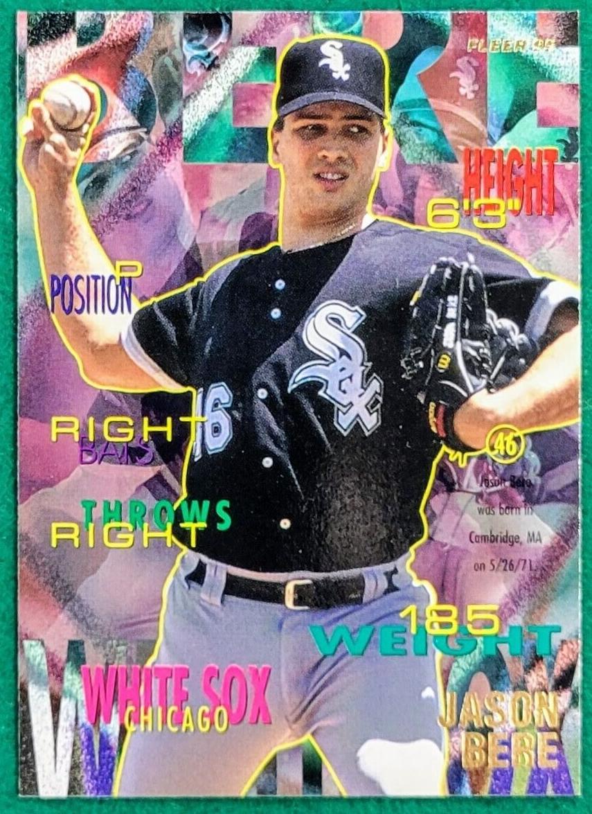 1995 Fleer Jason Bere #111 card