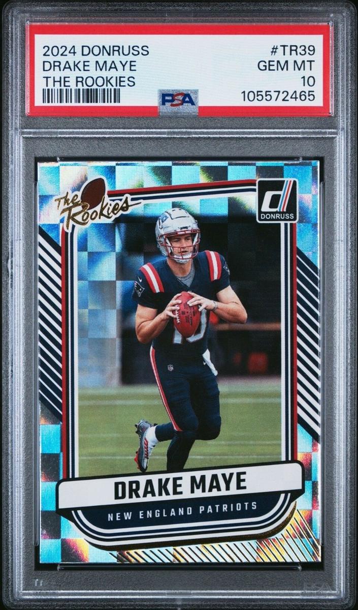 Drake Maye 2024 Panini Donruss The Rookies Football