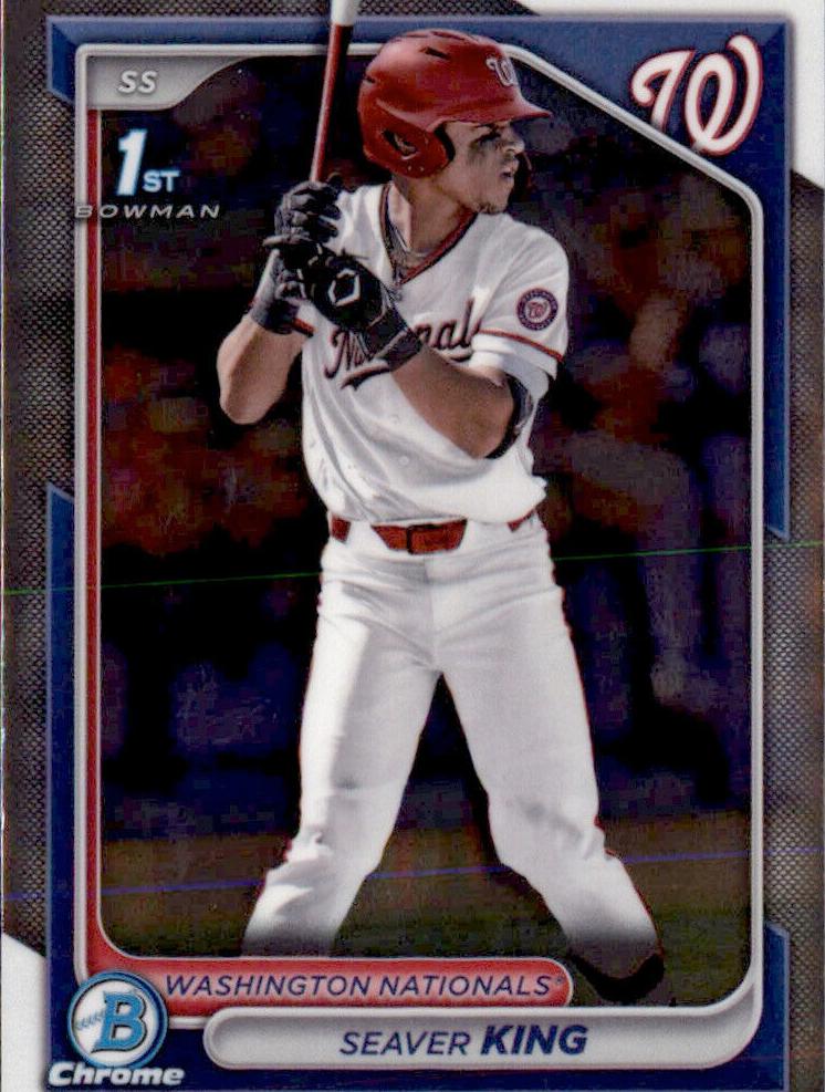 Seaver King 2024 Bowman Draft Chrome card