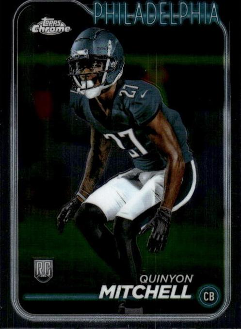Quinyon Mitchell 2024 Topps Chrome Football card