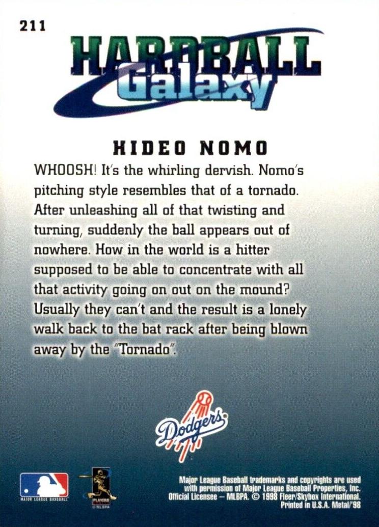 1998 Hideo Nomo #211